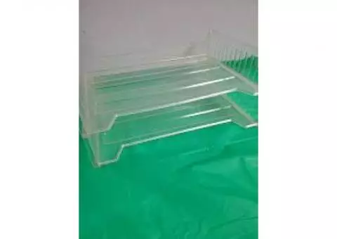 Plastic Side Load Desk Trays